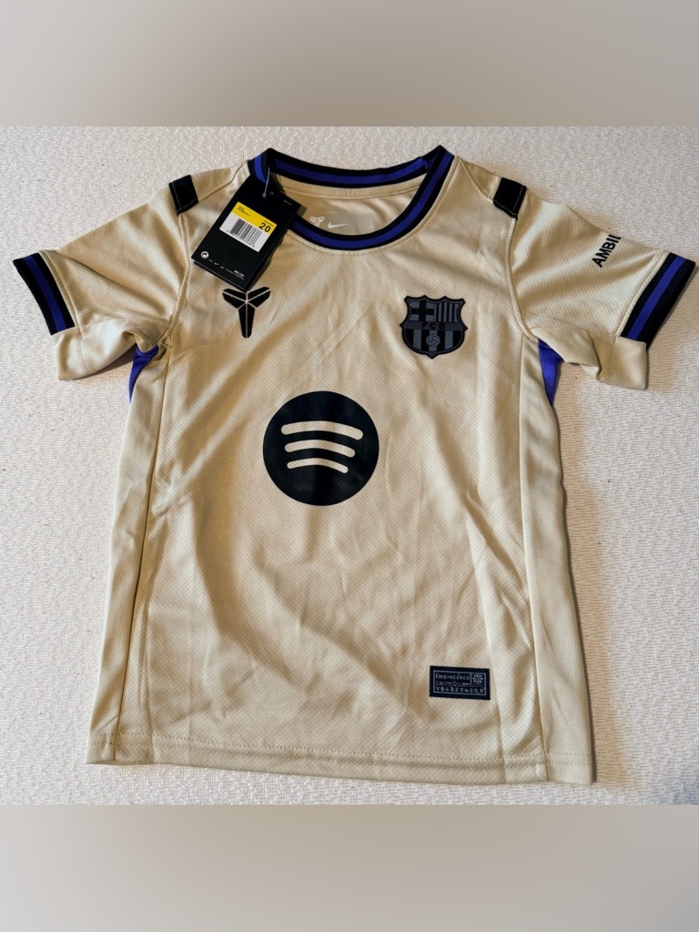 FC Barcelona x Kobe Bryant “Mamba Mentality”Special Edition Jersey- RAPHINAH #11